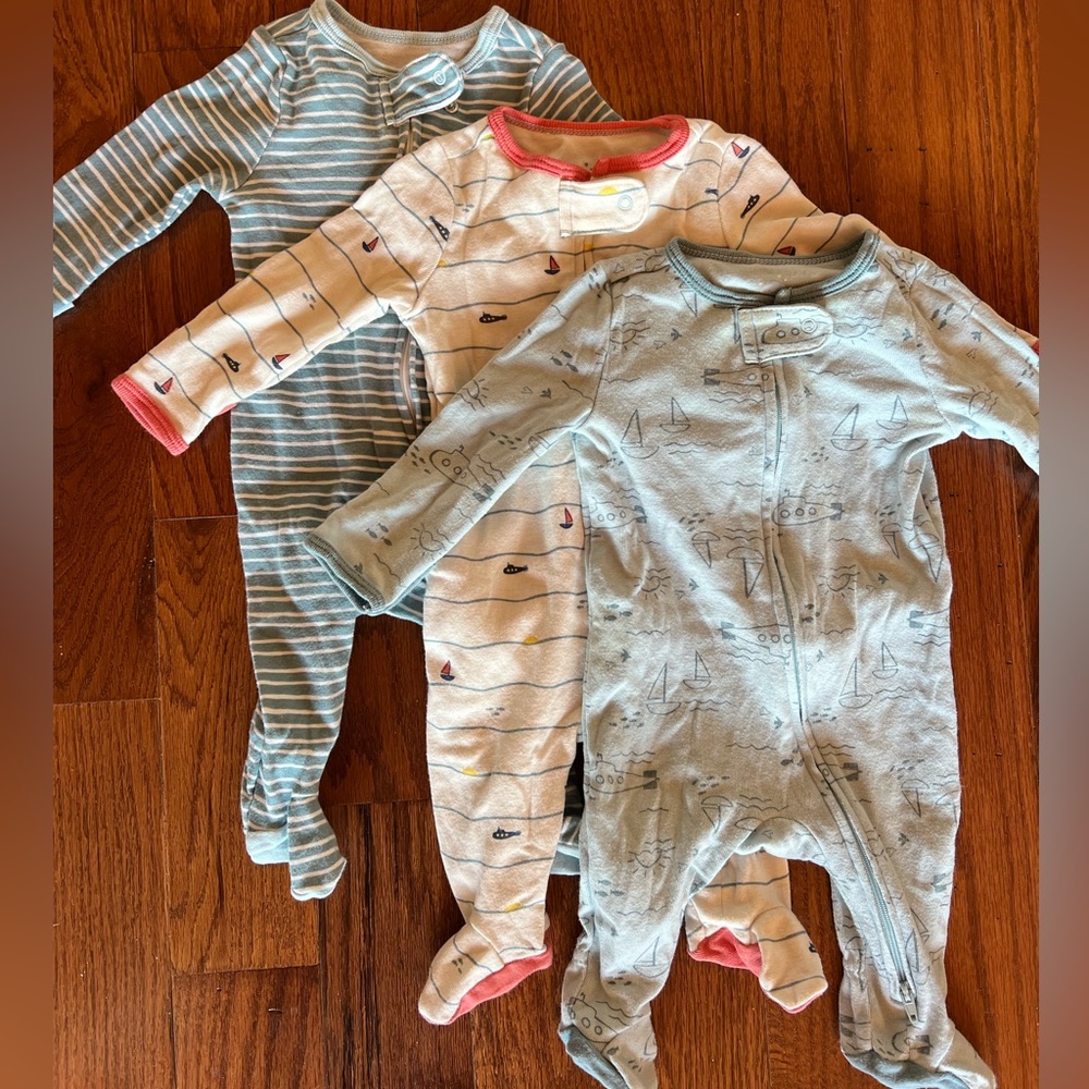 (3) Cloud Island Onesies